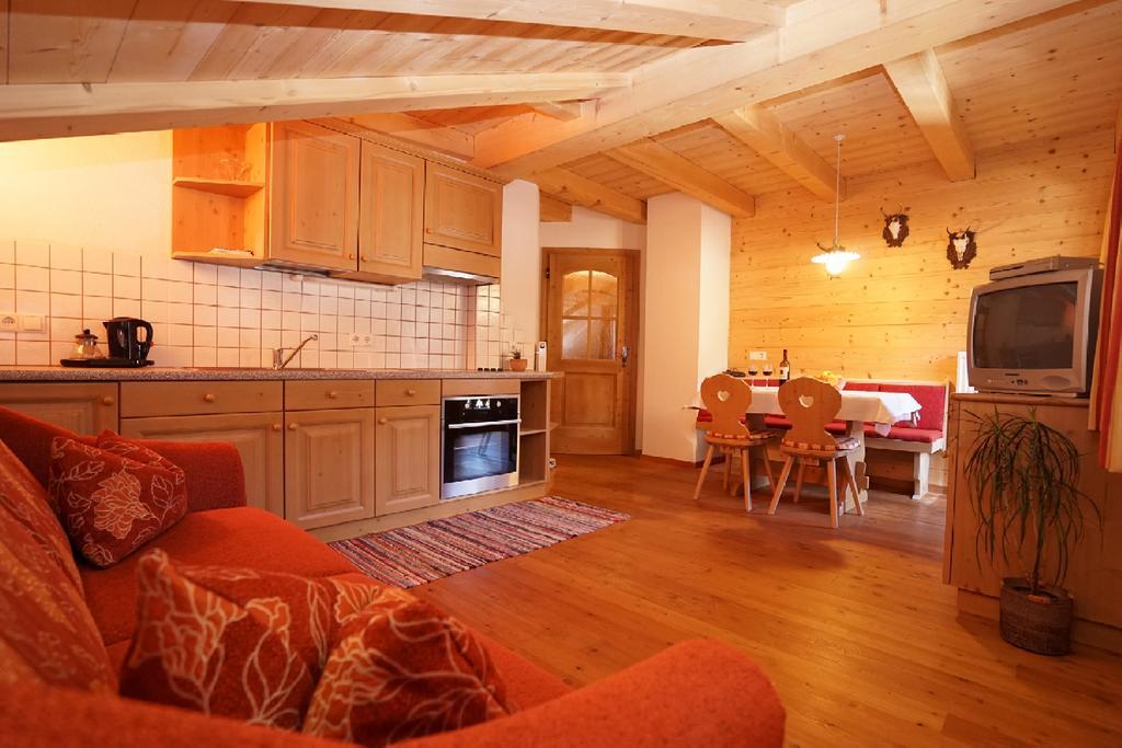 Apartmán Unterhabererhof Santa Maddalena in Casies Exteriér fotografie